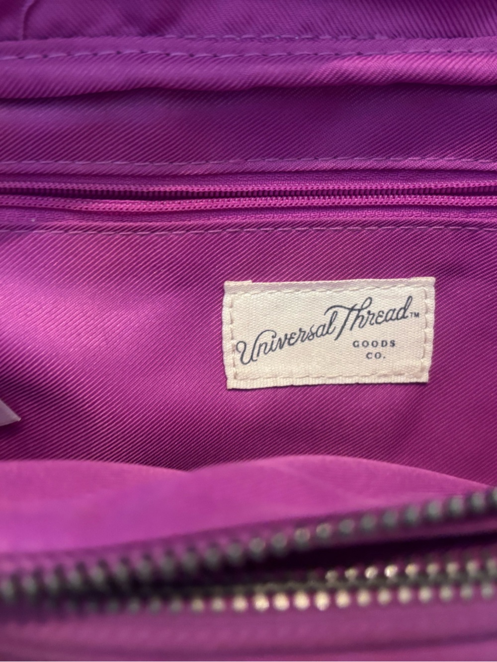 Fuchsia Pink Sling Bag - Minimal Crossbody Waist Pack - Picture 3 of 7